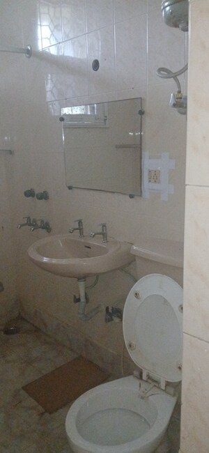 Bathroom in 3 BHK Apartment at Prangan Apartments, Sector 62 – for Rent