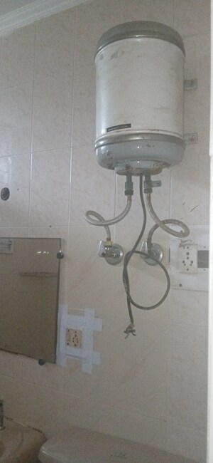 Bathroom in 3 BHK Apartment at Prangan Apartments, Sector 62 – for Rent