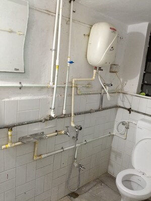 Bathroom in 1 BHK Apartment at Aundh – for Rent