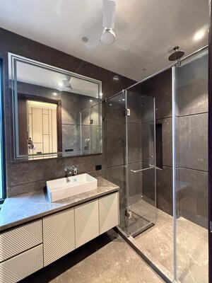 Bathroom in 3 BHK Builder Floor at East Of Kailash – for Sale