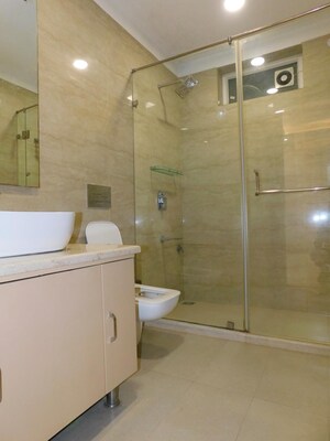 Bathroom in 3 BHK Builder Floor at East Of Kailash – for Sale
