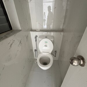 Bathroom in 1 BHK Apartment at Runwal Gardens Phase 3, Kalyan Shilphata Road – for Sale