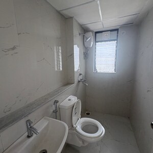 Bathroom in 1 BHK Apartment at Runwal Gardens Phase 2, Kalyan Shilphata Road – for Sale