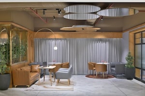 Living Room in Studio Apartment at Paras Square Service Apartments, Sector 63a – for Sale