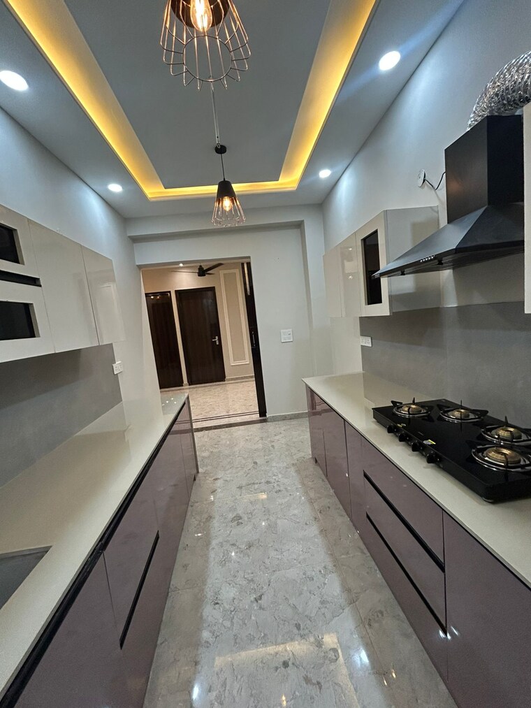 Kitchen, ramgarh bhudda 3 Bedroom 1500 Sq.Ft. Apartment In Ramgarh Bhudda Zirakpur 9398160