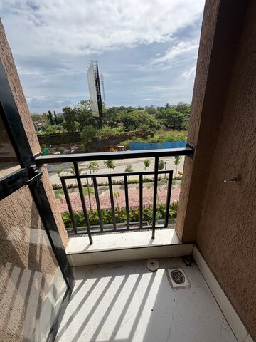 Balcony in 3 BHK Apartment at Runwal Gardens Phase 3, Kalyan Shilphata Road – for Sale
