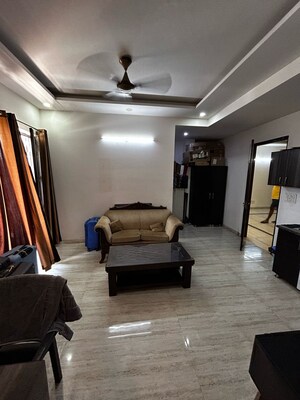 Living Room in Studio Builder Floor at Sector 45 – for Rent