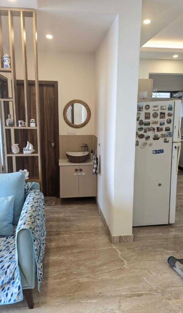 Living Room in 2 BHK Apartment at Mantri Webcity, Hennur – for Rent