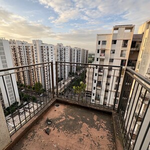 Balcony in 2 BHK Apartment at Lodha Lakeshore Greens, Hedutane – for Sale
