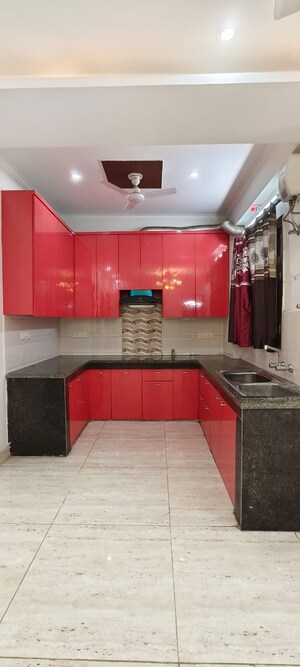 Kitchen in 3 BHK Builder Floor at Sushant Lok 2, Sector 57 – for Rent