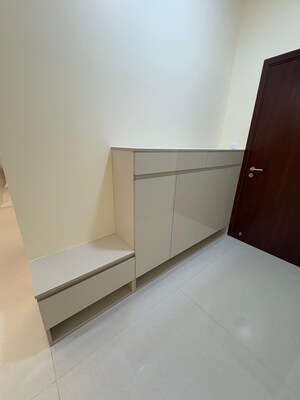 Living Room in 4 BHK Apartment at L&T Raintree Boulevard, Hebbal – for Rent