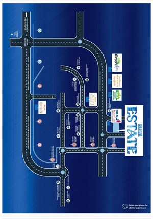 Master Plan in 3 BHK Apartment at SKA Estate, Eta Ii Greater Noida – for Sale
