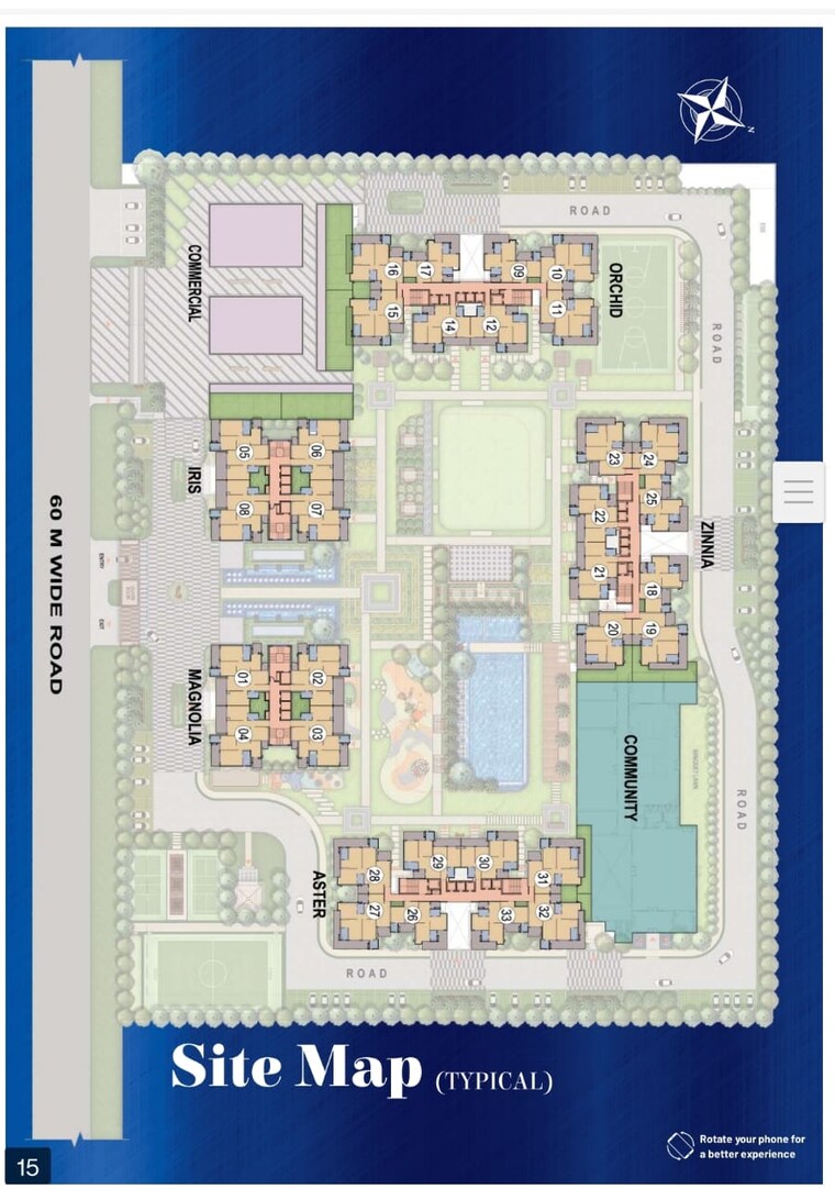 Floor Plan, ska-estate 3 Bedroom 1450 Sq.Ft. Apartment In Eta Ii Greater Noida Greater Noida 9398374