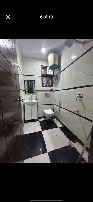 Kitchen in 1 BHK Builder Floor at Freedom Fighters Enclave – for Rent