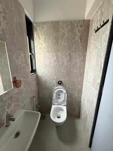 Bathroom in 3 BHK Apartment at Neminath Nemi Bhavan, Goregaon West – for Rent
