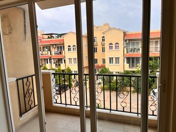 Balcony in 4 BHK Apartment at Emaar MGF Emerald Hills, Sector 65 – for Rent