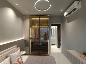 Living Room in 1 BHK Apartment at Rabale – for Sale