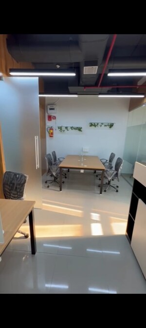 Team Area in  Office Space at Real Tech Park, Vashi Sector 30a – for Rent