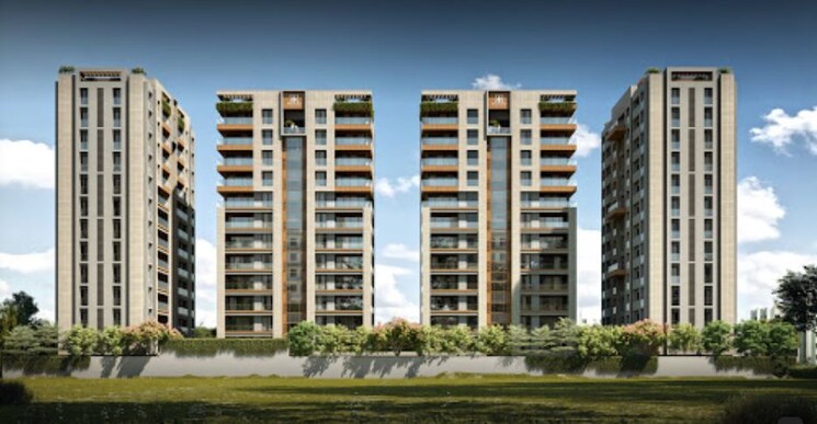 Exterior View, vesu 4 Bedroom 3800 Sq.Ft. Apartment In Vesu Surat 9398773