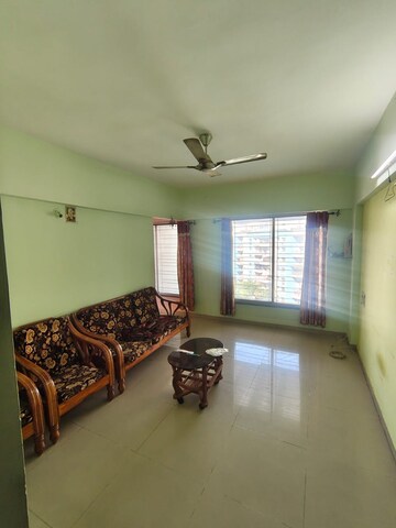 Living Room in 1 BHK Apartment at Karan Rhea, Wadegaon – for Rent