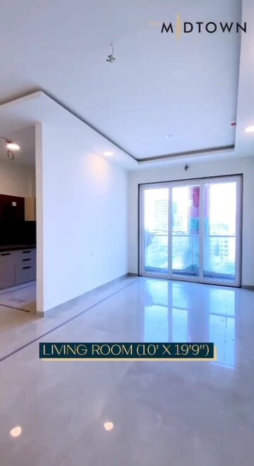 Living Room in 3 BHK Apartment at Innovision The Midtown, Nalasopara West – for Sale