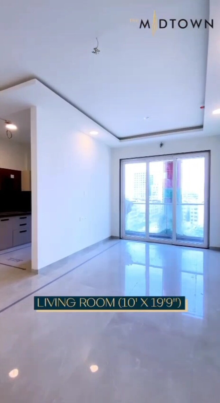 Living Room, innovision-the-midtown 3 Bedroom 835 Sq.Ft. Apartment In Nalasopara West Palghar 9399081