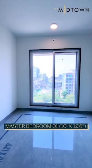 Master Bedroom in 3 BHK Apartment at Innovision The Midtown, Nalasopara West – for Sale