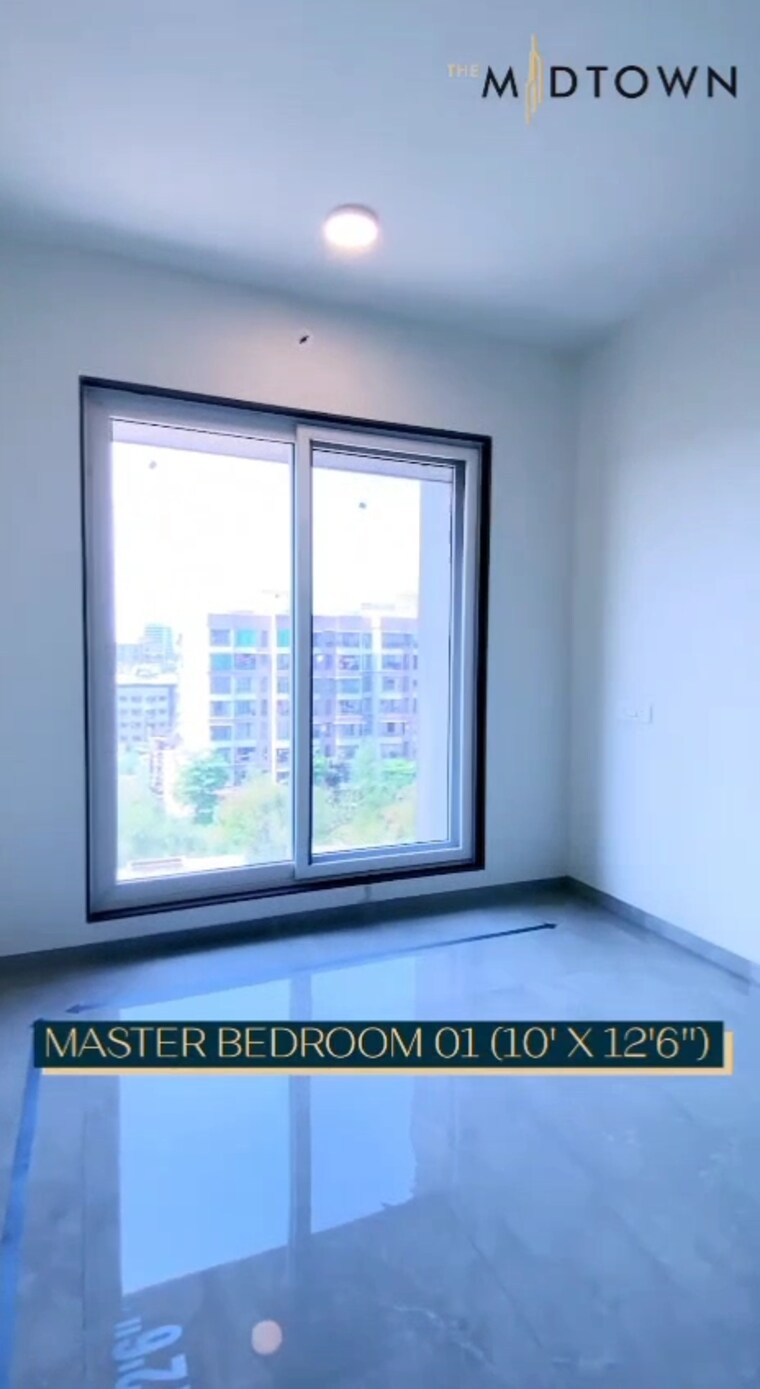 Master Bedroom, innovision-the-midtown 3 Bedroom 835 Sq.Ft. Apartment In Nalasopara West Palghar 9399081