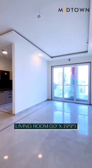 Living Room in 3 BHK Apartment at Innovision The Midtown, Nalasopara West – for Sale