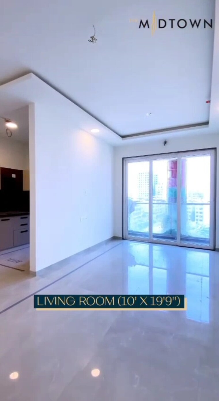 Living Room, innovision-the-midtown 3 Bedroom 835 Sq.Ft. Apartment In Nalasopara West Palghar 9399081