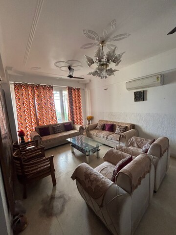 Living Room in 3 BHK Apartment at RR The Terraces, Gomti Nagar – for Rent
