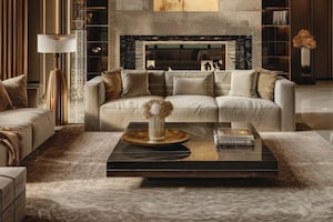 Living Room in 3 BHK Apartment at Sector 79 – for Sale