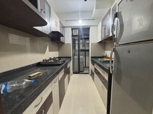 Kitchen in 1.5 BHK Apartment at Dombivli East – for Rent