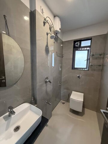 Bathroom in 2 BHK Apartment at RNA NG Eclat, Andheri West – for Rent
