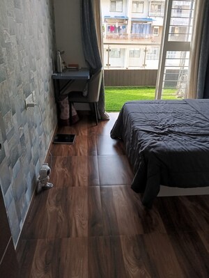 Balcony in 2 BHK Apartment at Bhojwani Samruddhi Park, Pimple Saudagar – for Rent