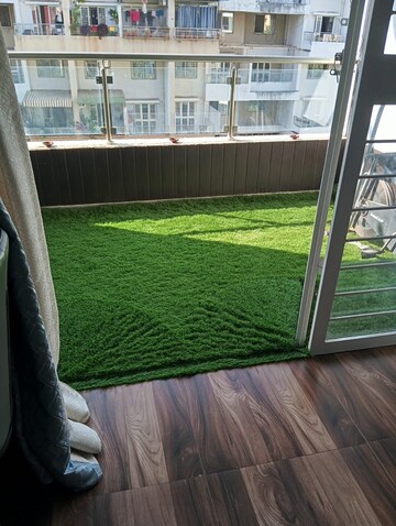 Balcony in 2 BHK Apartment at Bhojwani Samruddhi Park, Pimple Saudagar – for Rent