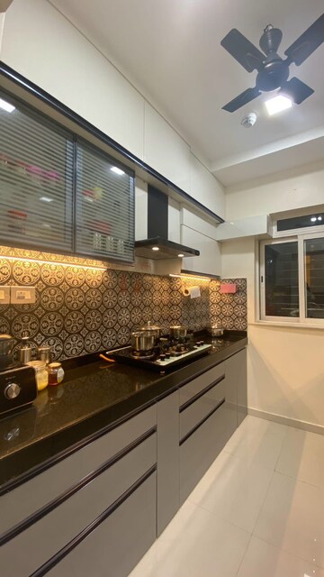 Balcony in 1 BHK Apartment at Lodha Amara, Kolshet Road – for Rent