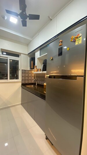 Kitchen in 1 BHK Apartment at Lodha Amara, Kolshet Road – for Rent