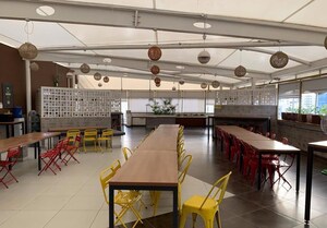 Terrace in  Office Space at Nipania – for Rent