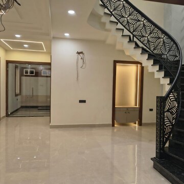 Staircase in 5 BHK Villa at Gomti Nagar – for Sale