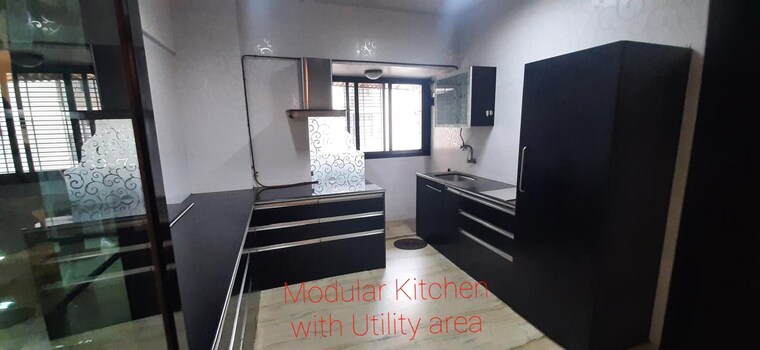 Kitchen, flower-valley-complex 3 Bedroom 1264 Sq.Ft. Apartment In Khopat Thane 9399472