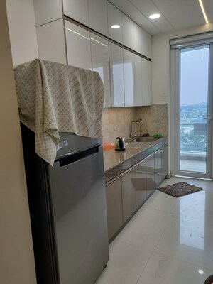 Kitchen in 3 BHK Apartment at Omaxe Royal Residency Faridabad, Sector 79 – for Rent