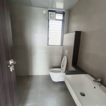 Bathroom in 2 BHK Apartment at Runwal The Central Park, Chinchwad – for Rent