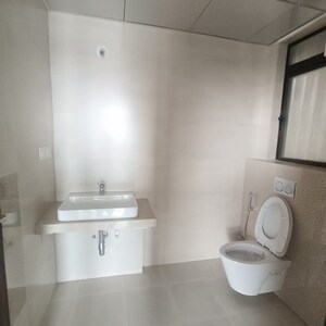 Bathroom in 2 BHK Apartment at Runwal The Central Park, Chinchwad – for Rent