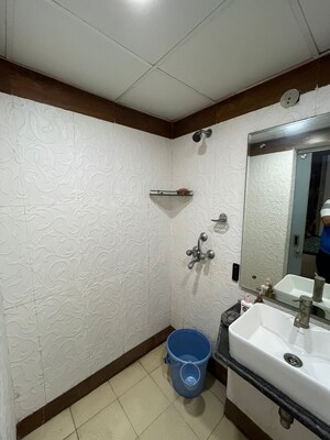 Bathroom in 2 BHK Apartment at Mahagun Mywoods, Sector 16c Greater Noida – for Rent