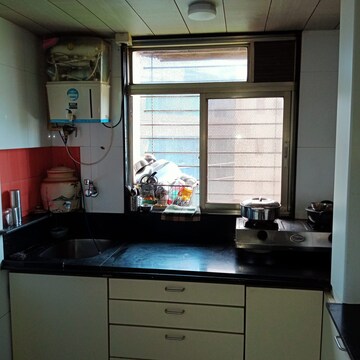 Kitchen in 1 BHK Apartment at Swapnalok Apartment Andheri, Andheri East – for Rent