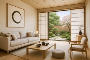 Living Room in 4 BHK Apartment at Sector 83 A – for Sale