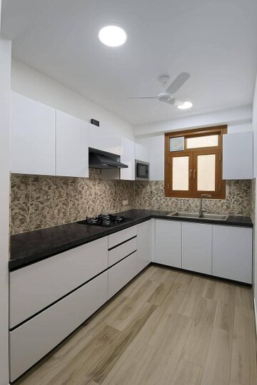 Kitchen in 1 BHK Apartment at Freedom Fighters Enclave – for Rent