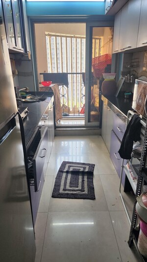 Staircase in 3 BHK Apartment at Anmol Tower, Goregaon West – for Rent