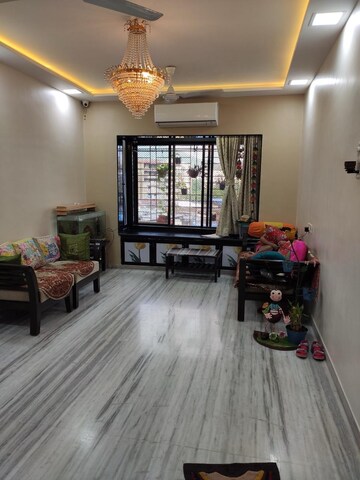 Living Room in 2 BHK Apartment at Sankalp II, Malad East – for Rent